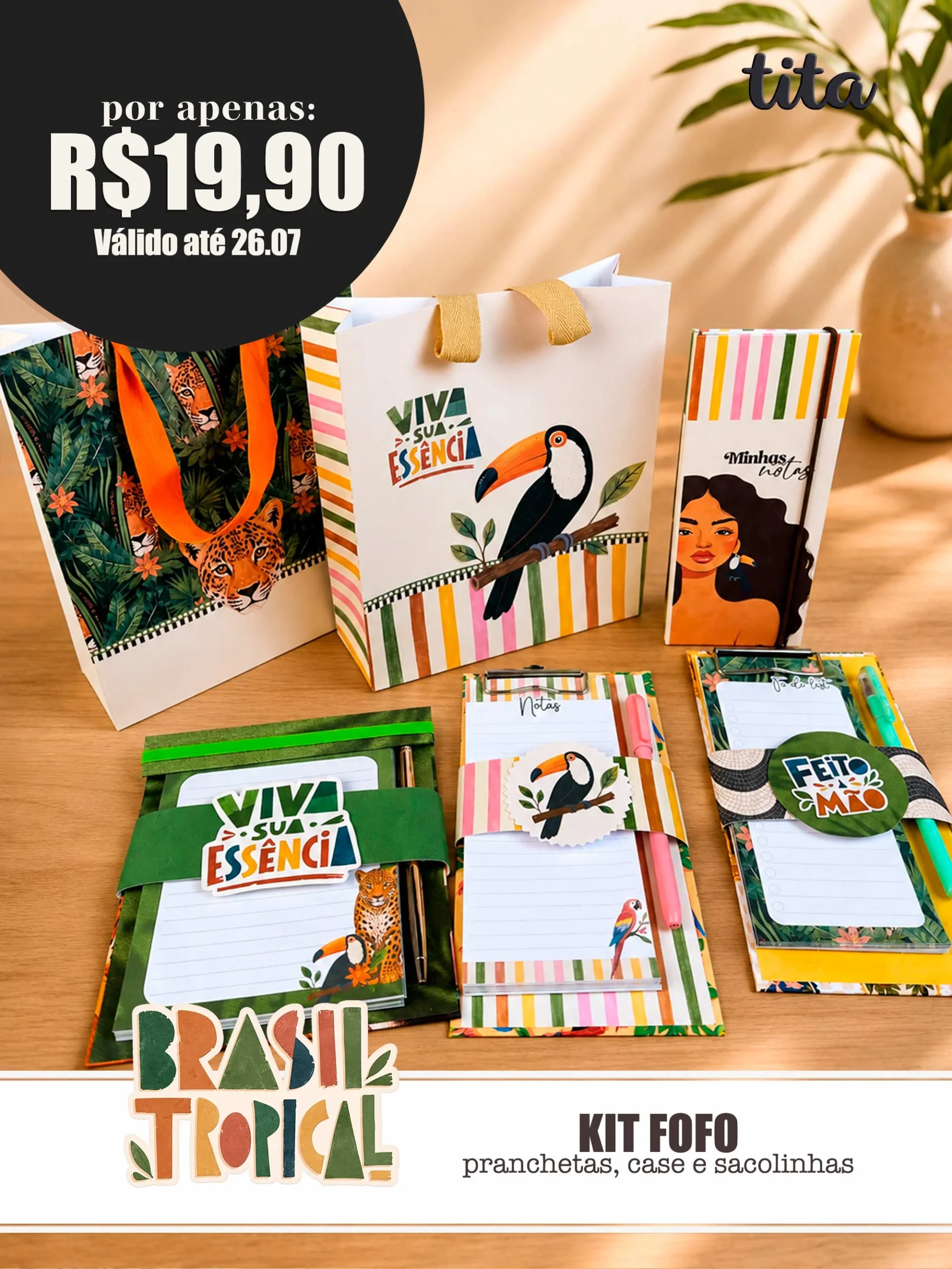 Brasil Tropical - Kit Fofo Brasil Tropical - Kit Fofo - Imagem 1
