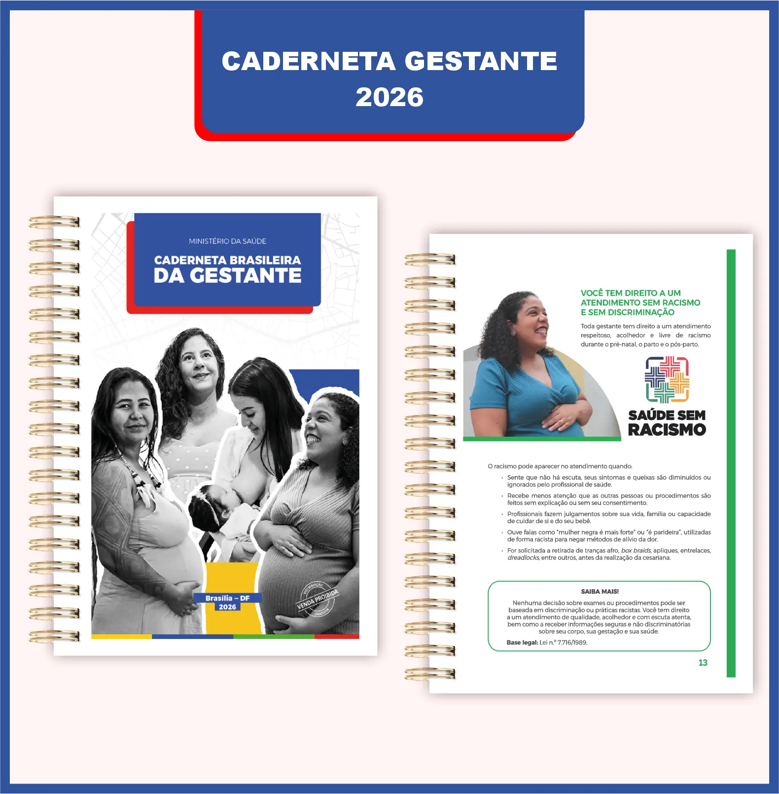 Caderneta Gestante 2026 Caderneta Gestante 2026 - Imagem 1