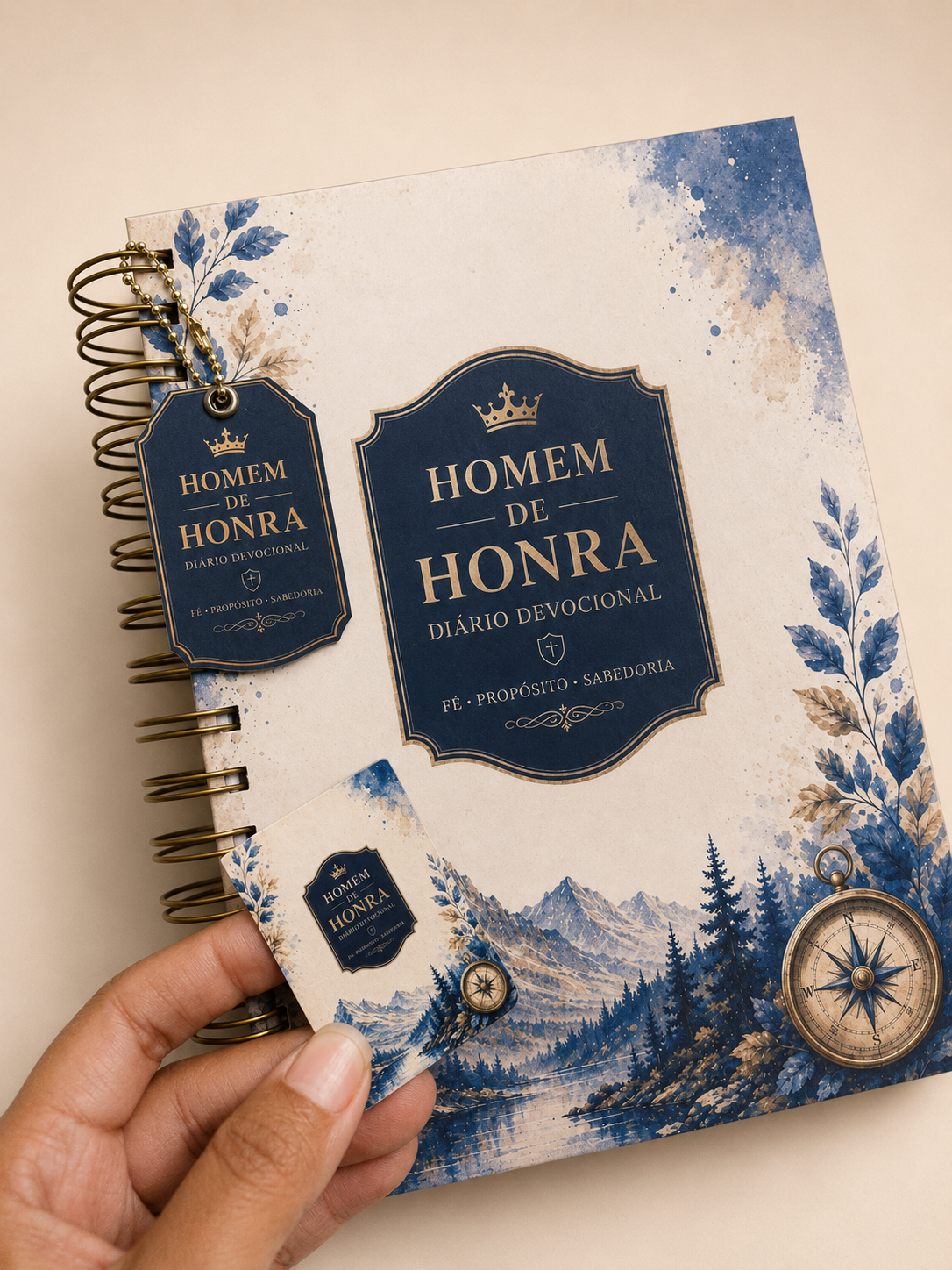 Caderno Devocional Homem de Honra Caderno Devocional Homem de Honra - Imagem 1
