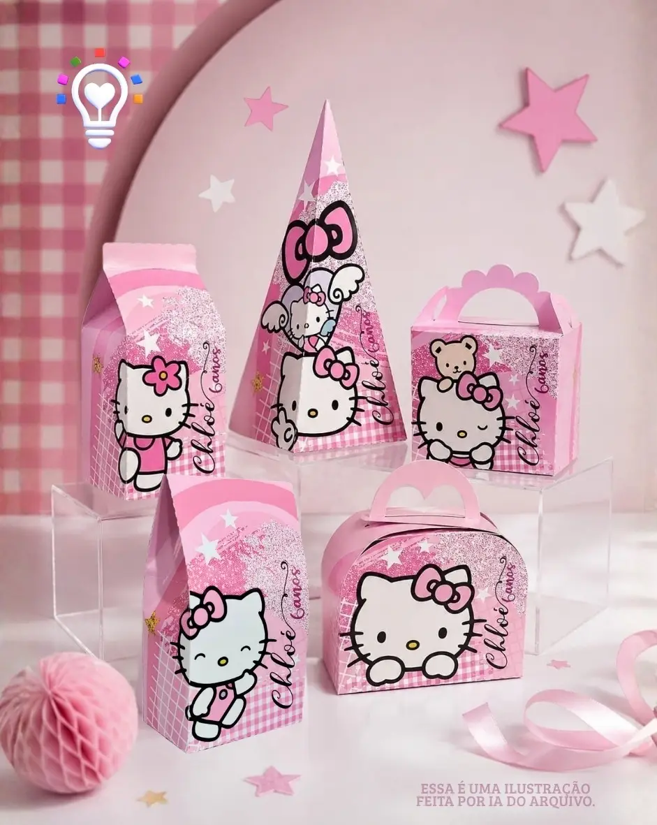 HELLO KITTY 19 FESTAS - HELLO KITTY - Imagem 1