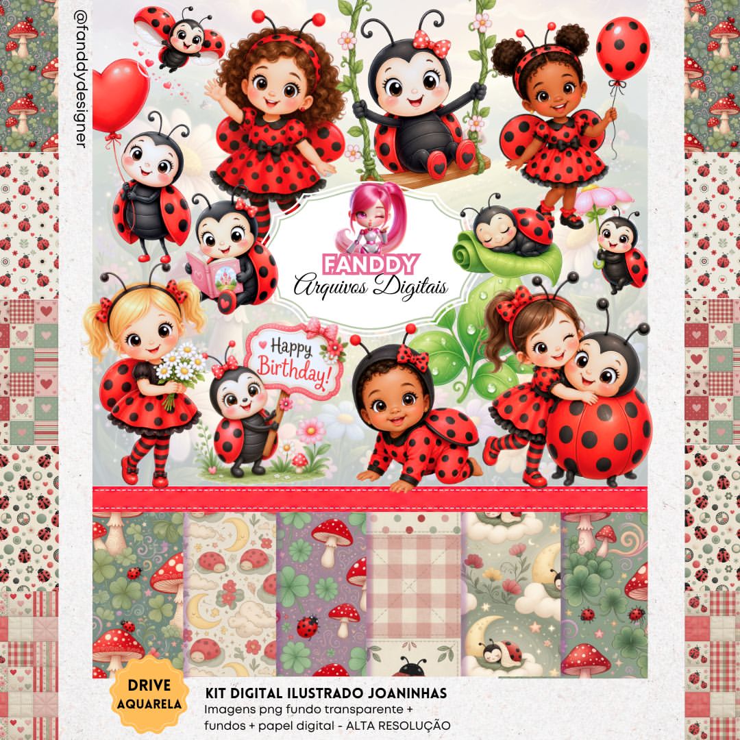 Ilustrado Joaninhas Ilustrado Joaninhas - Imagem 1