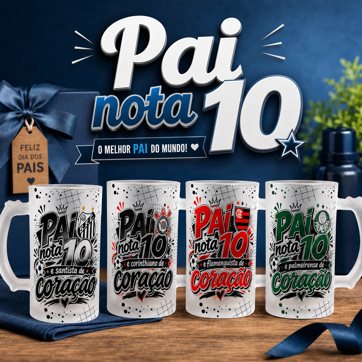 Pai nota 10 (Caneca de Chopp) Pai nota 10 (Caneca de Chopp) - Imagem 1