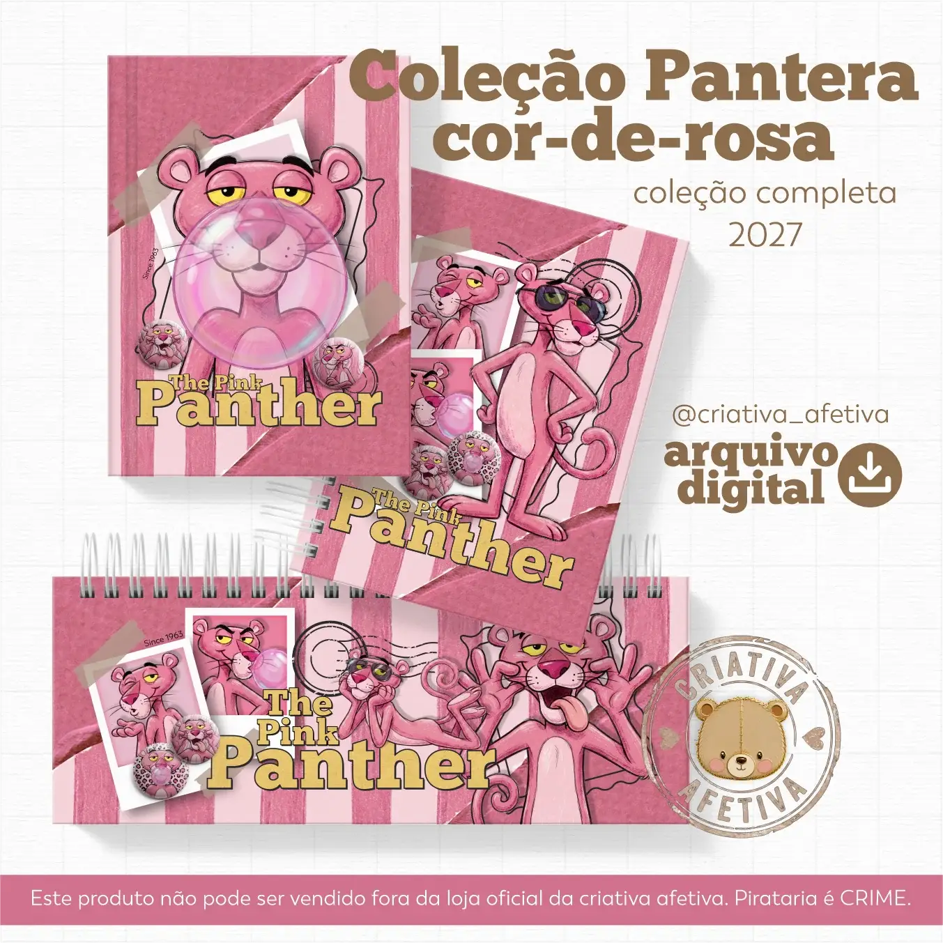 coleção completa pantera cor-de-rosa coleção completa pantera cor-de-rosa - Imagem 1