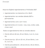 Agendamentos & Profissões 2027 - Imagem 2