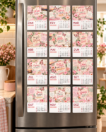 Calendários Polaroid Magnéticos 2027 ( Letterinhas ) - Imagem 2